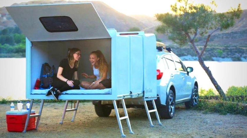 Прицеп трансформер Pop-up кемпер