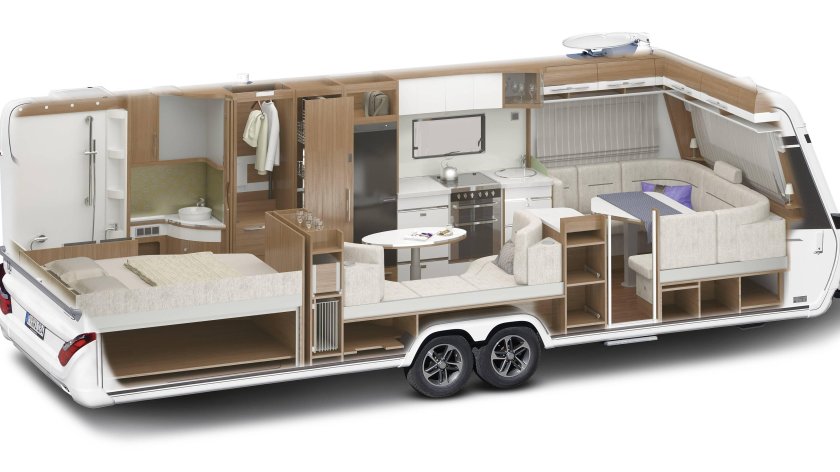 Кемпер Nord Star Eco 180 планировка