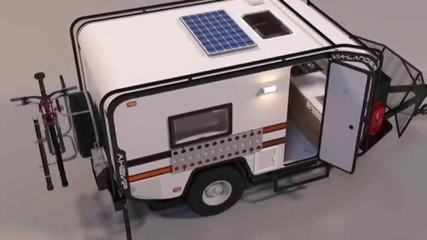 Прицеп-капля via-Lander