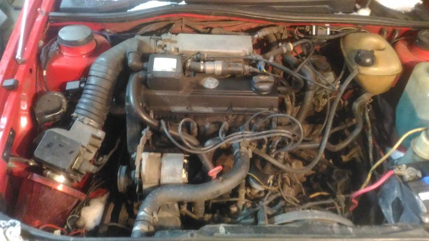 Модель двигателя гольф 2 е