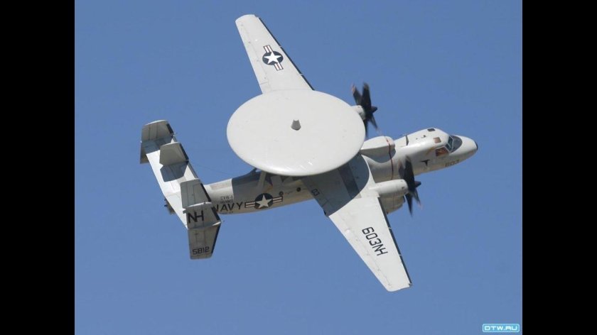 Самолет Grumman e-2 Hawkeye