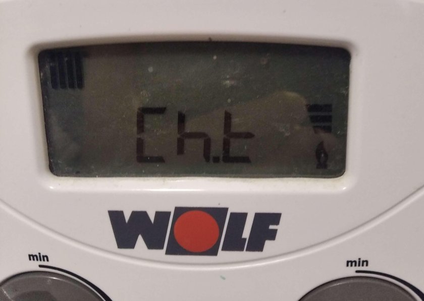 Котел Вольф тшивка е 2