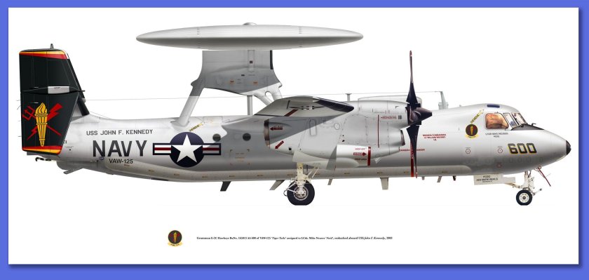 Самолет Grumman e-2 Hawkeye