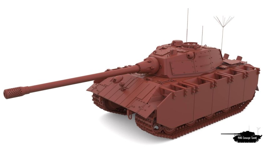 Пантера 2 8,8 cm KW.K. 43 L/71