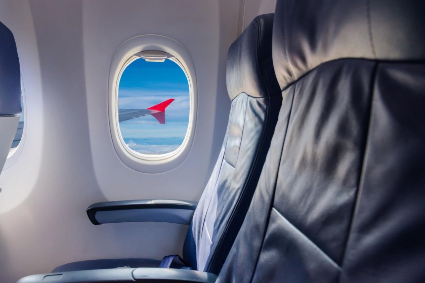 Самолет внутри