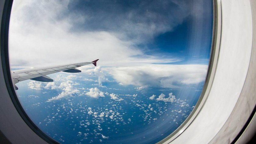 Аэробус а320 вид из иллюминатора