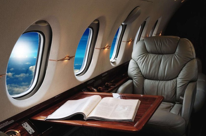 Салон самолета