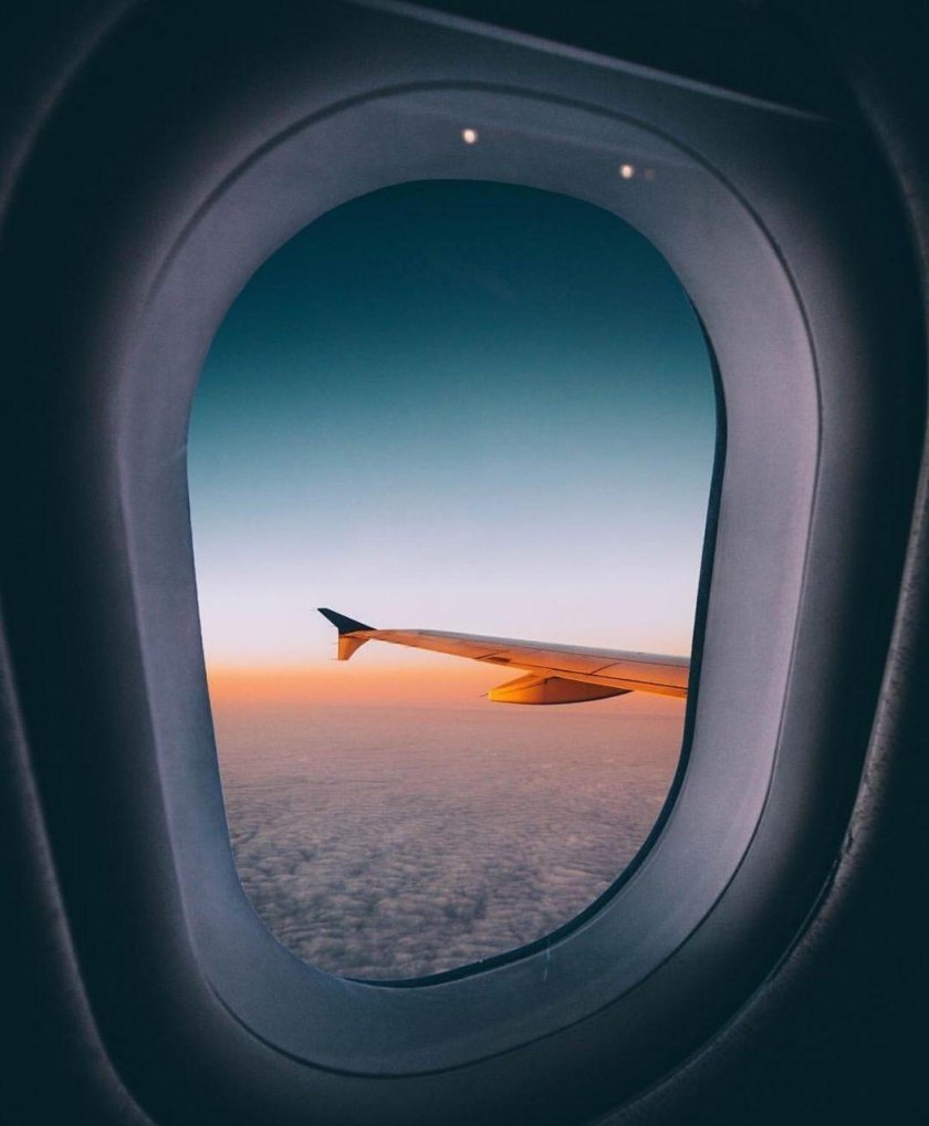 Вид из иллюминатора