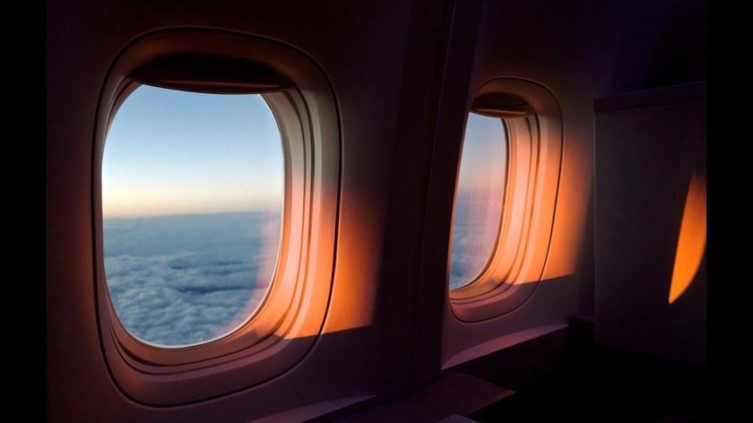 Эмирейтс а380 вид из иллюминатора