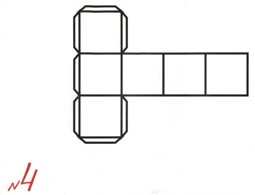 Куб Йошимото развертка