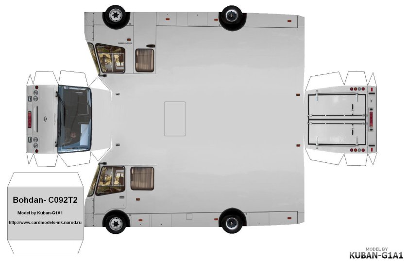 Развертка Мерседес Спринтер т2