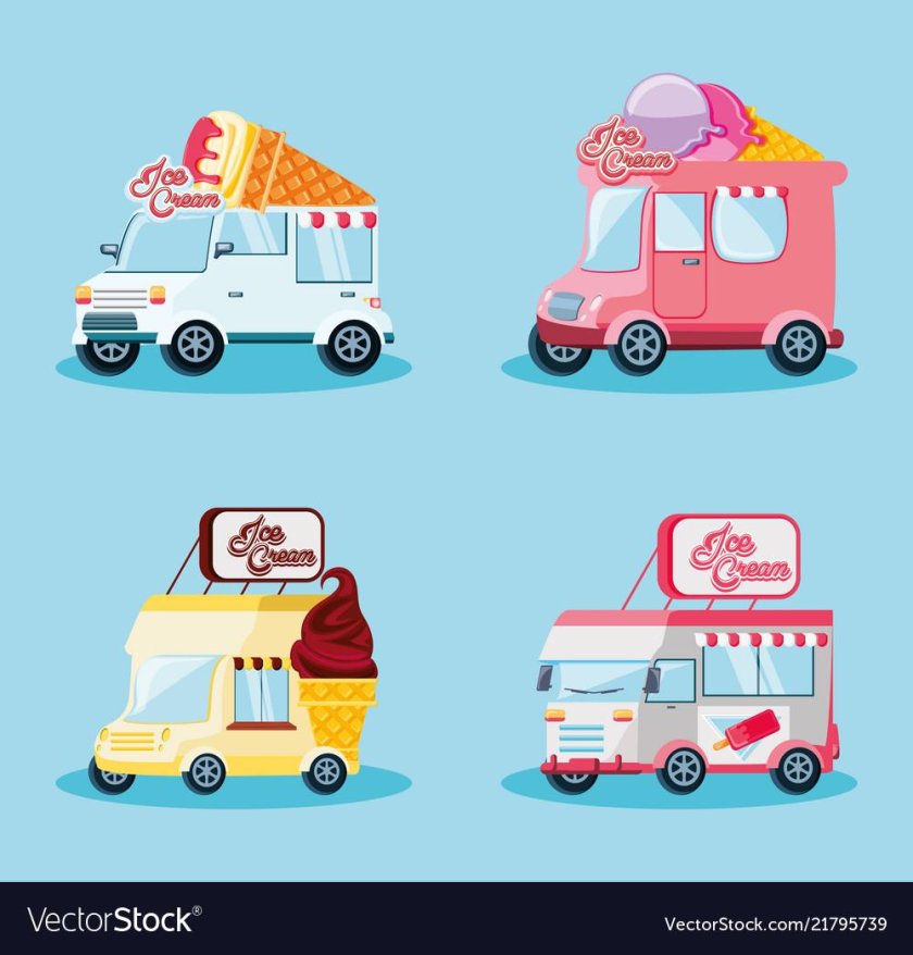 Бумажный магазин мороженого