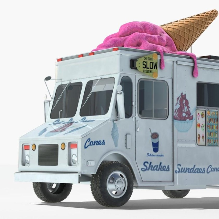 Машина мороженщика Ice Cream