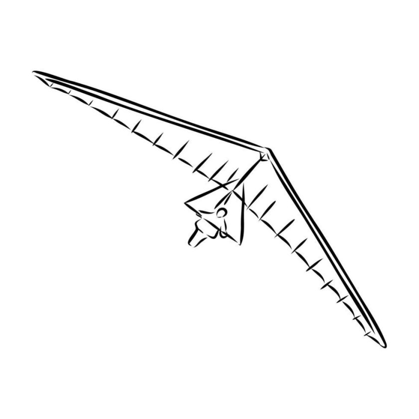 Дельтаплан картинка на прозрачном фоне