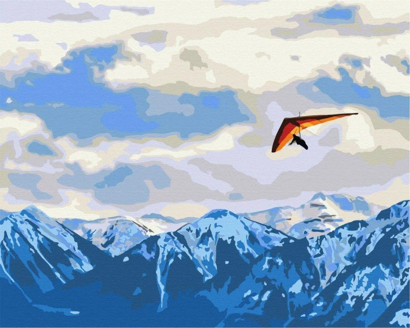 Дельтаплан картина