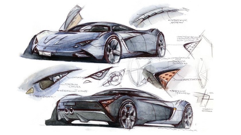 Автомобиль рисунок