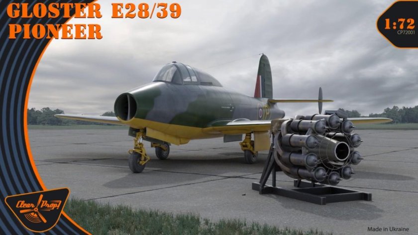 Самолет Gloster Pioneer e28/39 фото шасси