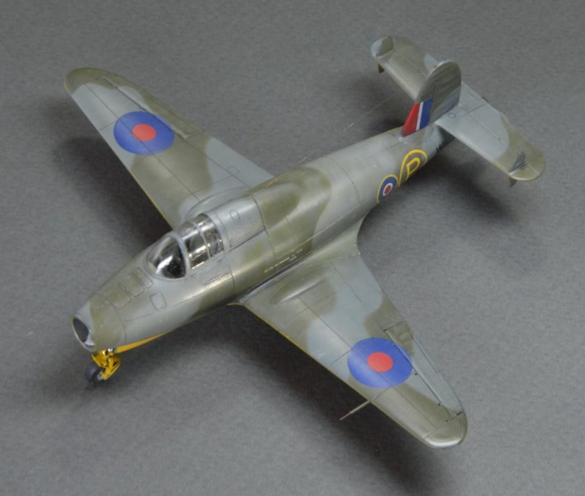 Самолет Gloster Pioneer e28/39 фото шасси