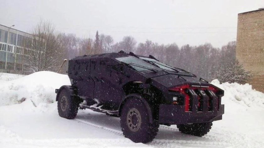 Каратель фалькатус бронеавтомобиль