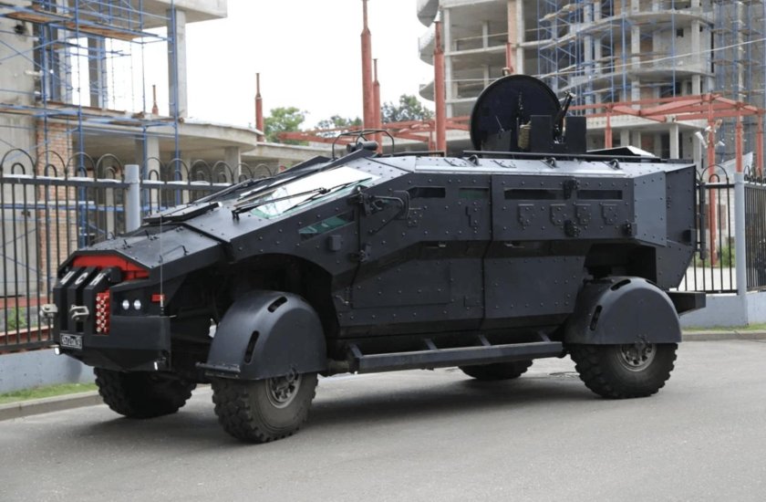 Бронеавтомобиль ЦСН ФСБ «Фалькатус»