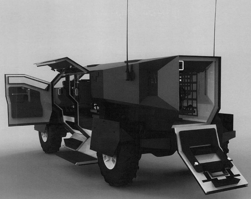 Каратель Фалькатус бронеавтомобиль