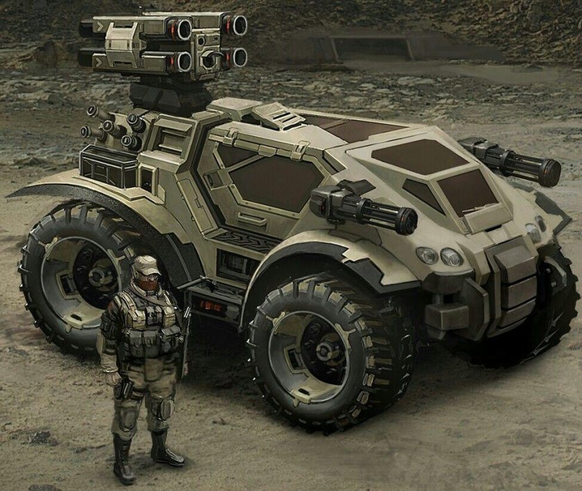 Sci-Fi APC 6x6