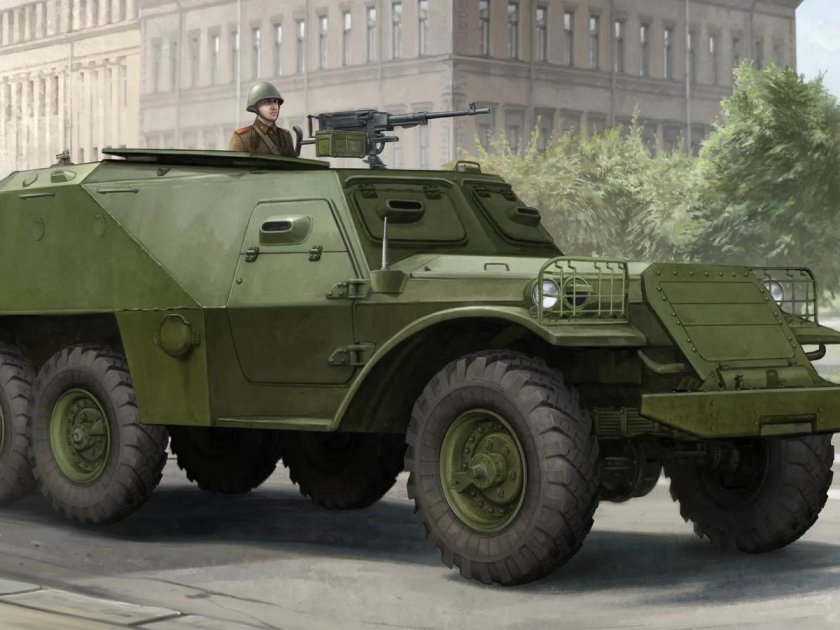 БТР-152 бронетранспортёр