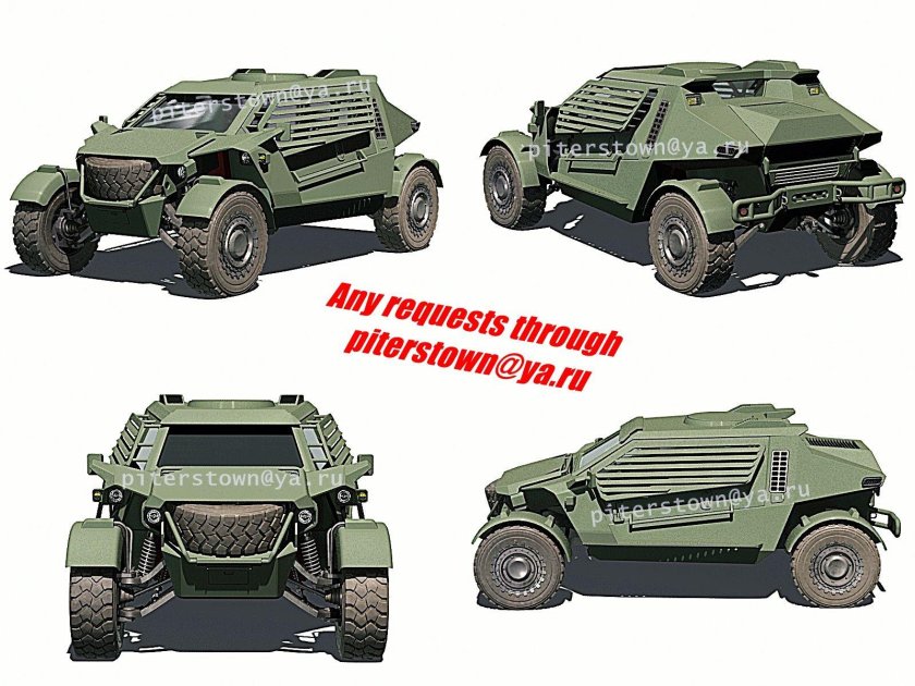 Багги Эскадрон бронеавтомобиль