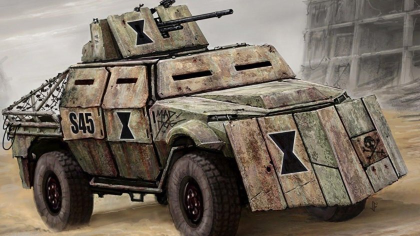 Кроссаут БТР