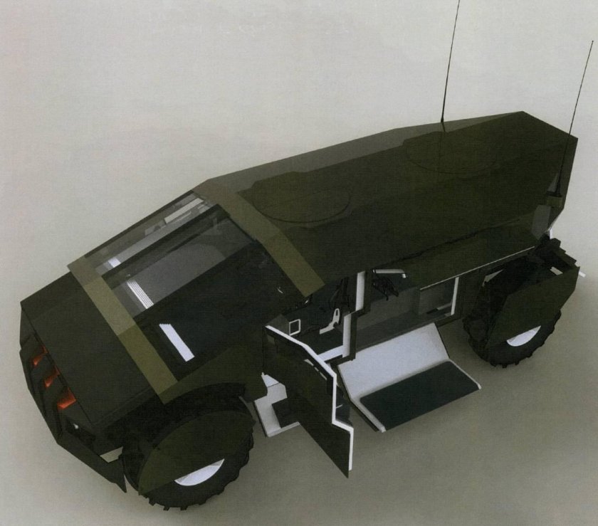 Бронеавтомобиль ЦСН ФСБ «Фалькатус»