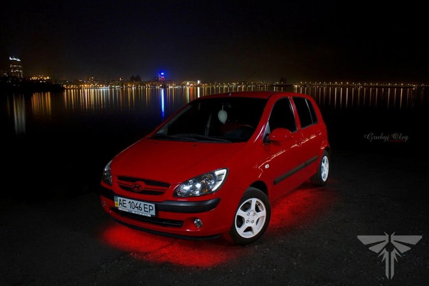 Тюнингованный Хендай Гетц