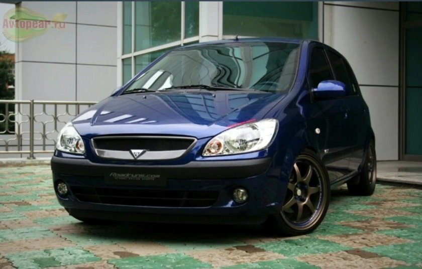 Решетка радиатора Хендай Гетц