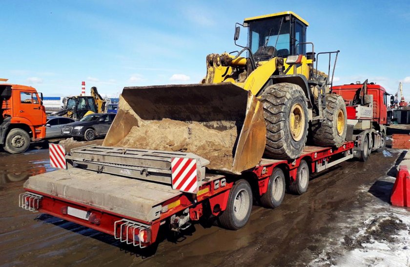 Перевозка негабаритного груза