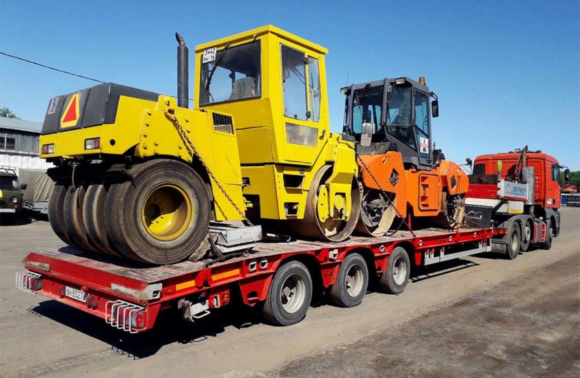 Низкорамный трал негабарит