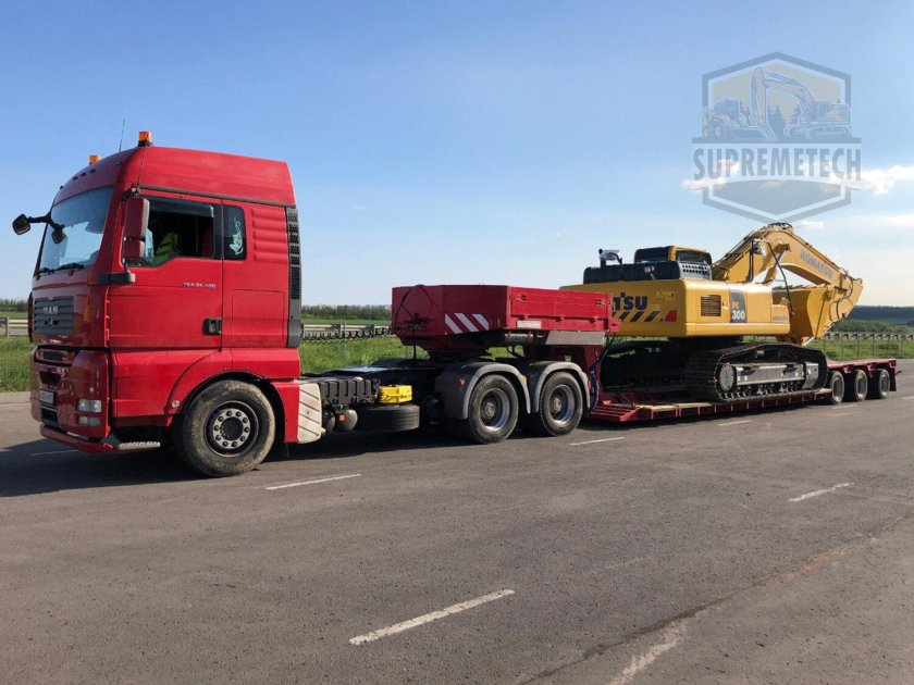 Низкорамного трала Goldhofer STZ-3vl