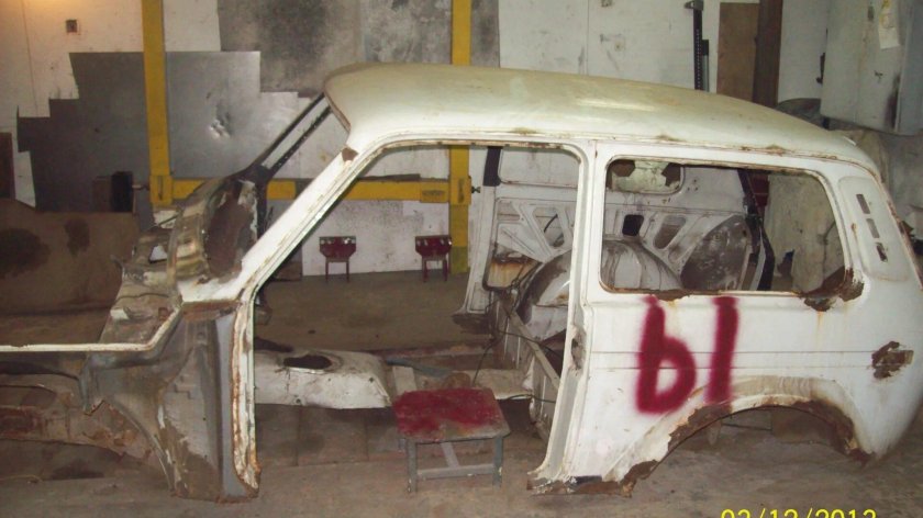 Каркас кузова Нива Шевроле