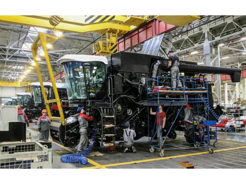 Завод Ростсельмаш комбайны