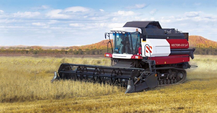 Комбайн Ростсельмаш вектор 410