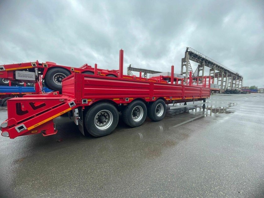 Политранс 94163 полуприцеп тяжеловоз