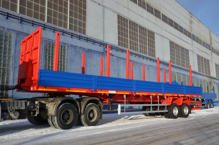 Политранс ТСП 9417 полуприцеп бортовой