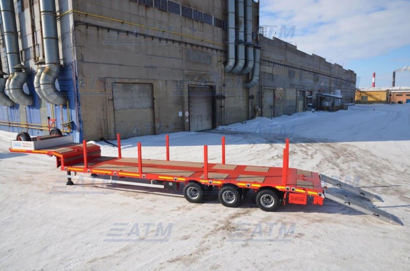 Полуприцеп тяжеловоз Политранс