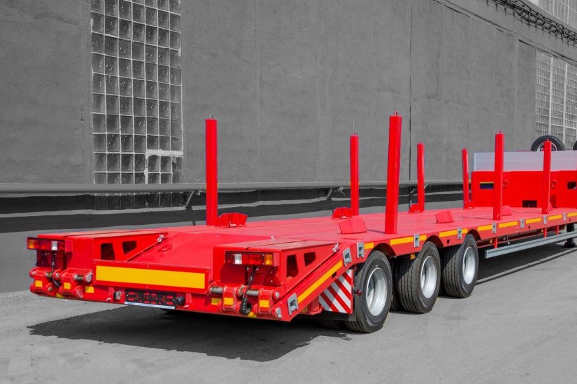 Полуприцепы низкорамные Политранс