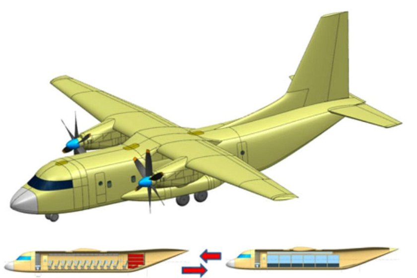 Ил-112 грузовая кабина