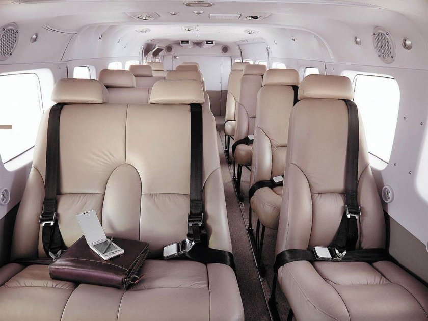 Cessna 208 Caravan салон