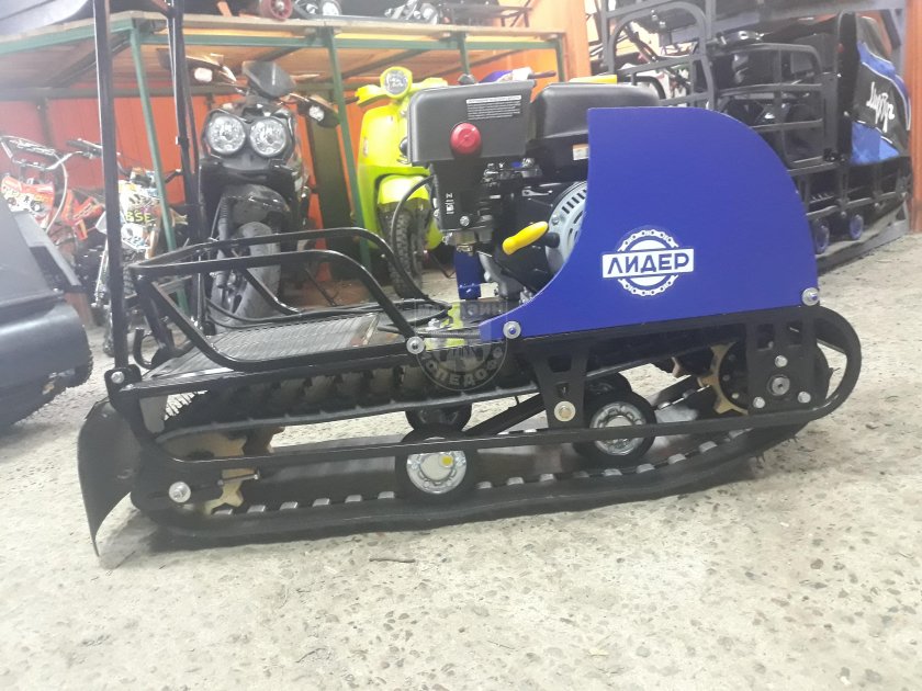 Мотобуксировщик компактный лидер-дельта