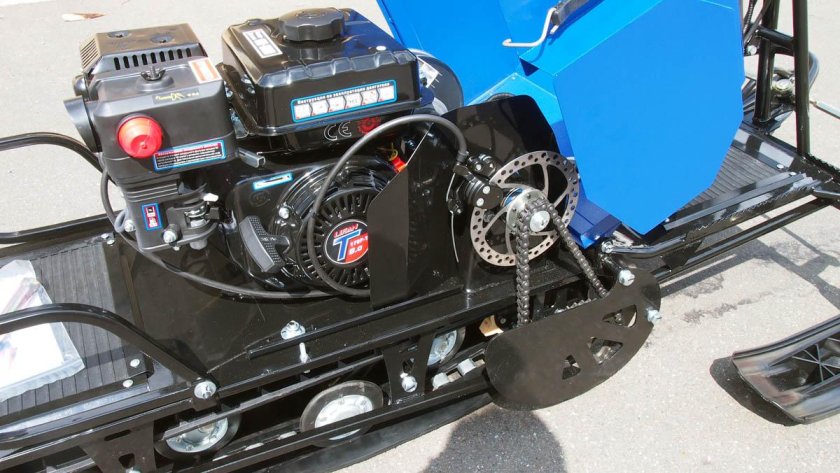 Мотобуксировщик Лидер Дельта 2