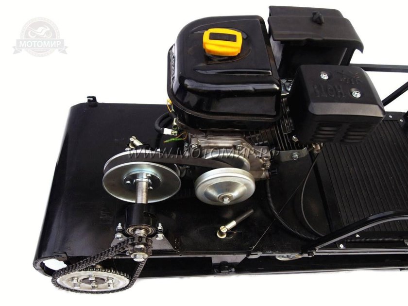 Мотобуксировщик компактный Лидер-Дельта