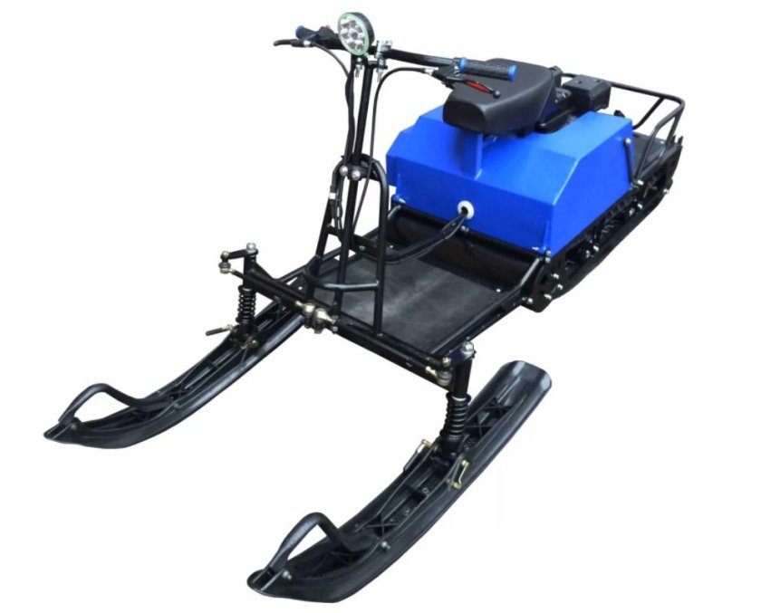 Мотобуксировщик Лидер Сигма 2 8 л.с с лыжным модулем