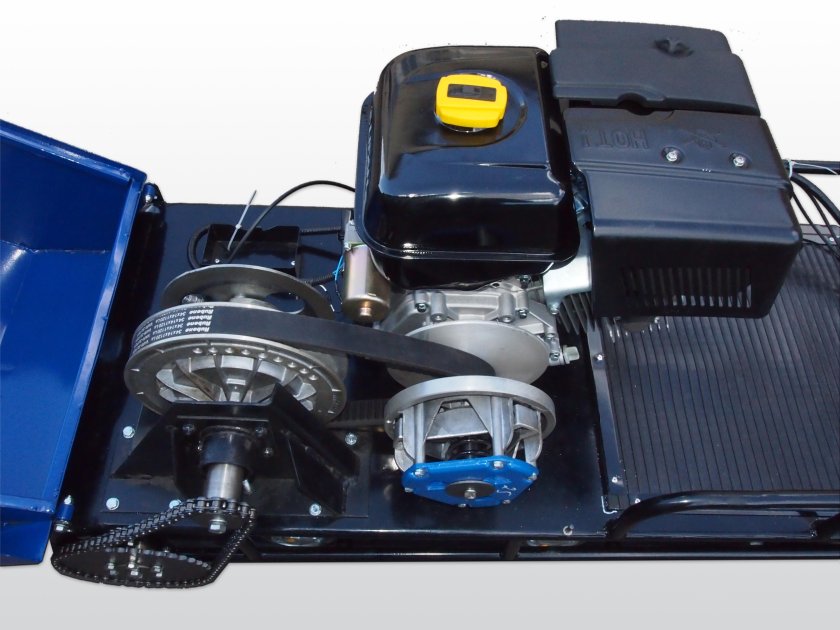 Мотобуксировщик Лидер-1-3т-18.5-ап, без модуля