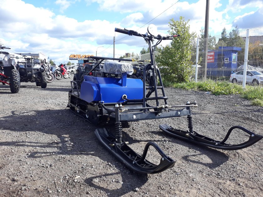 Мотобуксировщик Лидер-Сигма-2. 9л.с.